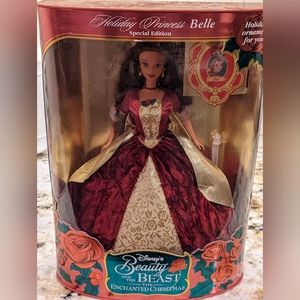 Beauty & The Beast Enchanted Christmas Barbie
